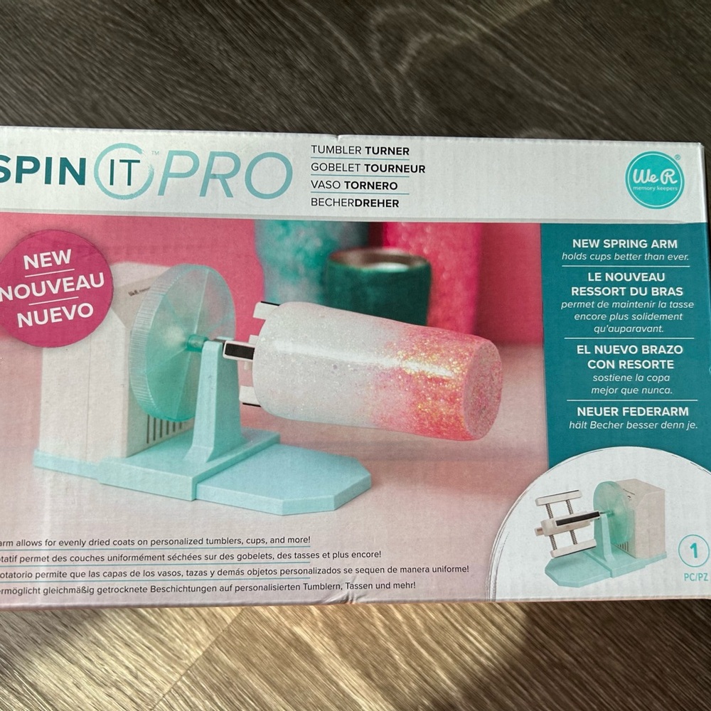 New Spin It Pro Tumbler